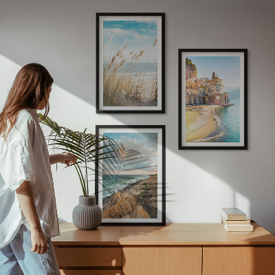Billedvæg inspiration Landskaber strand klipper by