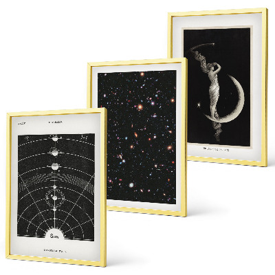 Billedvæg inspiration Solsystemets natfigur
