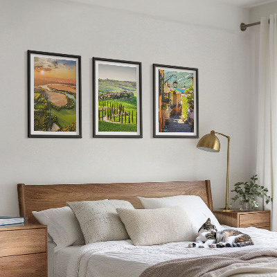 Billedvæg inspiration Italienske landskaber flodgade