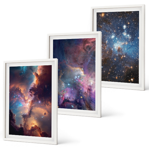 Billedvæg inspiration Kosmiske stjernebilleder
