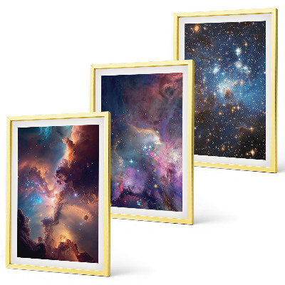 Billedvæg inspiration Kosmiske stjernebilleder