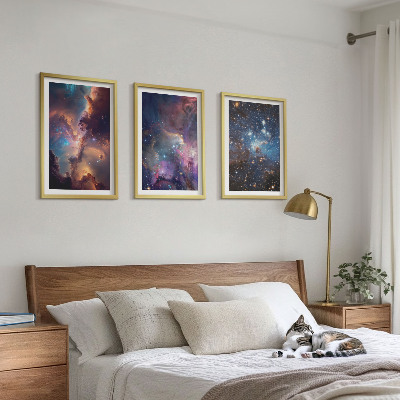 Billedvæg inspiration Kosmiske stjernebilleder