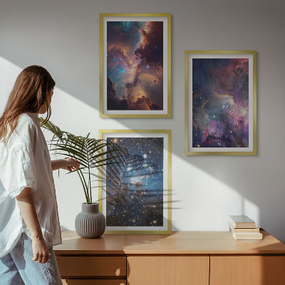 Billedvæg inspiration Kosmiske stjernebilleder