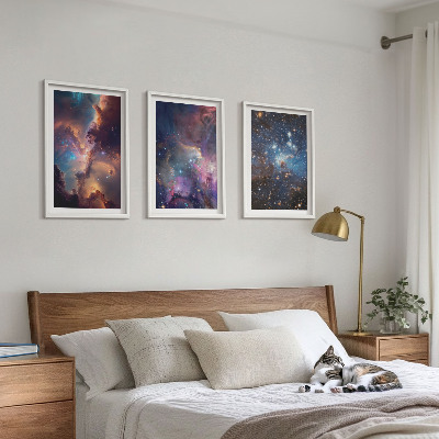 Billedvæg inspiration Kosmiske stjernebilleder