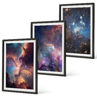 Billedvæg inspiration Kosmiske stjernebilleder