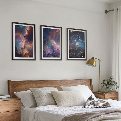 Billedvæg inspiration Kosmiske stjernebilleder