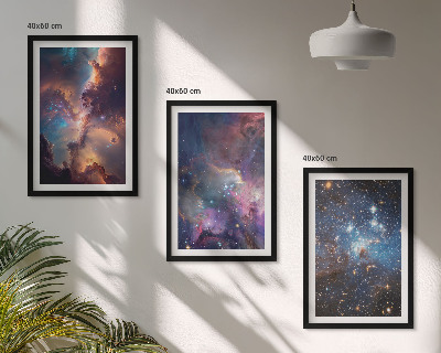 Billedvæg inspiration Kosmiske stjernebilleder