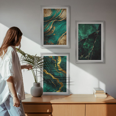 Billedvæg inspiration Elegante stenmønstre