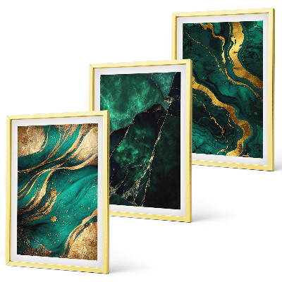 Billedvæg inspiration Elegante stenmønstre
