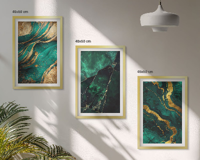 Billedvæg inspiration Elegante stenmønstre