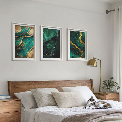 Billedvæg inspiration Elegante stenmønstre