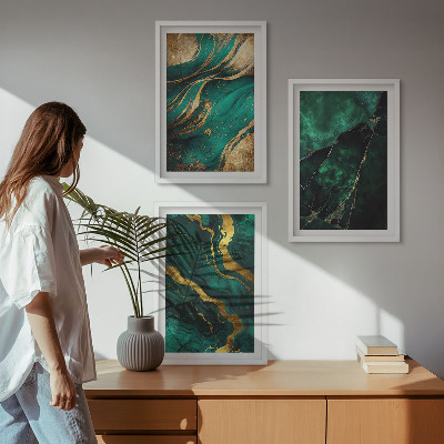 Billedvæg inspiration Elegante stenmønstre