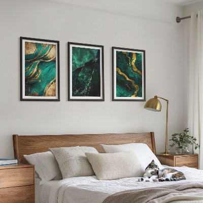 Billedvæg inspiration Elegante stenmønstre