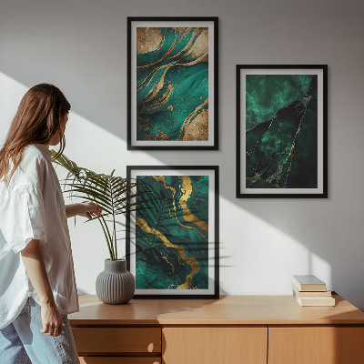 Billedvæg inspiration Elegante stenmønstre