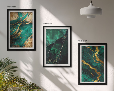 Billedvæg inspiration Elegante stenmønstre