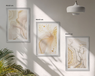 Billedvæg inspiration Subtile abstrakte mønstre