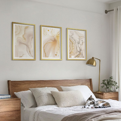 Billedvæg inspiration Subtile abstrakte mønstre