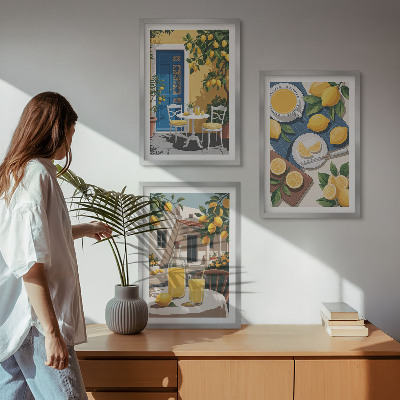 Billedvæg inspiration Terrasse Sol Lemonade