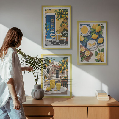 Billedvæg inspiration Terrasse Sol Lemonade