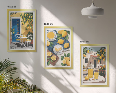 Billedvæg inspiration Terrasse Sol Lemonade