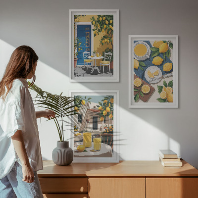 Billedvæg inspiration Terrasse Sol Lemonade