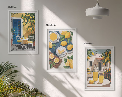 Billedvæg inspiration Terrasse Sol Lemonade