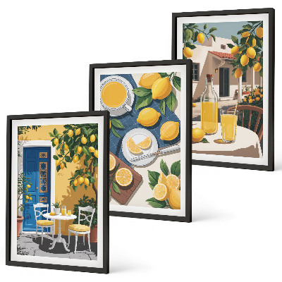 Billedvæg inspiration Terrasse Sol Lemonade