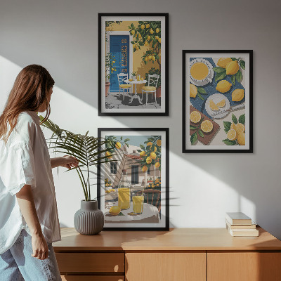 Billedvæg inspiration Terrasse Sol Lemonade
