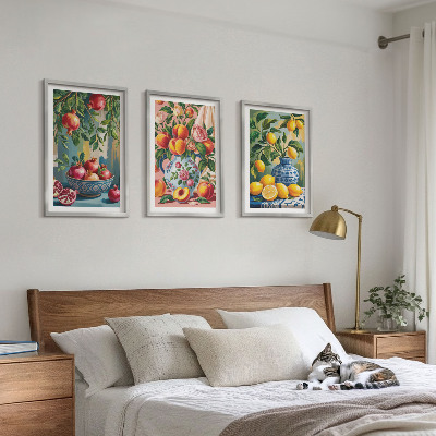 Billedvæg inspiration Frugtsammensætninger af granatæbler