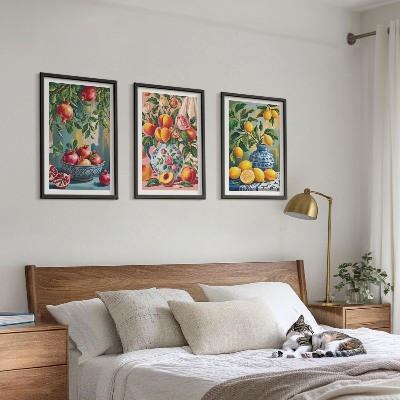 Billedvæg inspiration Frugtsammensætninger af granatæbler