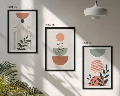 Sengesæt med plantemotiver moderne design til soveværelset