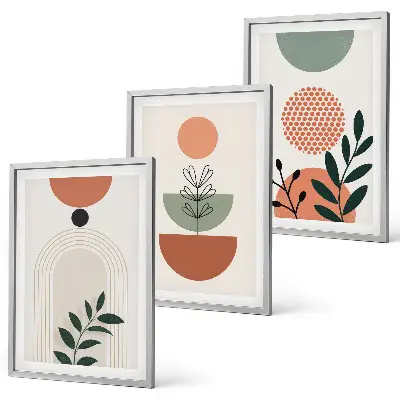 Sengesæt med plantemotiver moderne design til soveværelset