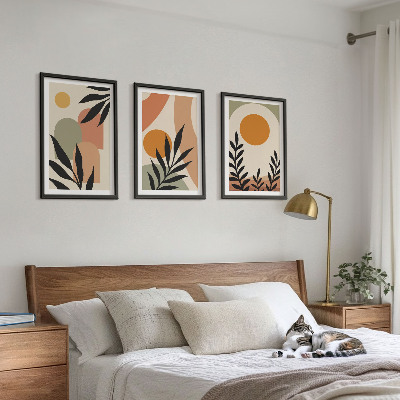 Billedvæg inspiration Abstrakte planteformer