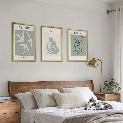 Billedvæg inspiration Matisses stilfulde illustrationer
