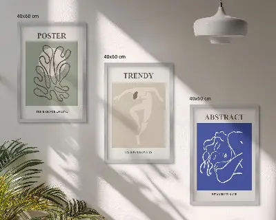 Henri Matisse pastelgrafik billedsæt til soveværelset