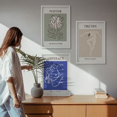 Billedsæt til soveværelset Henri Matisse pastelgrafik