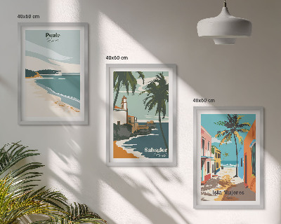 Billedvæg inspiration Tropiske strande og palmer
