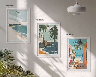Billedvæg inspiration Tropiske strande og palmer