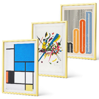 Billedvæg inspiration Abstrakte moderne geometrier