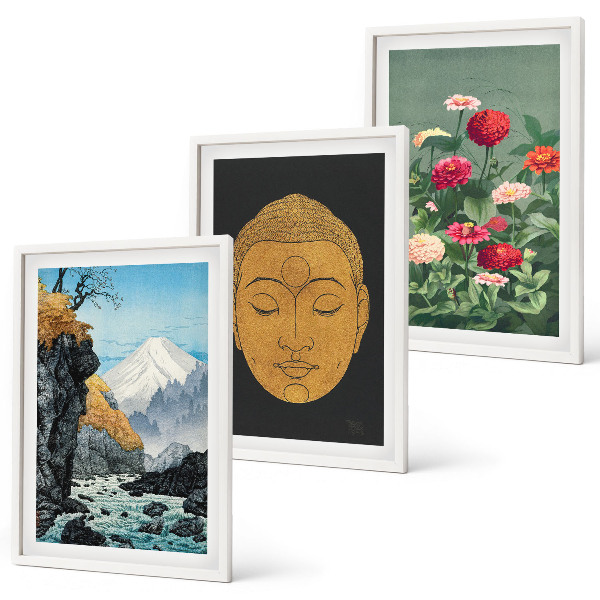 Billedvæg inspiration Japansk natur japandi kultur