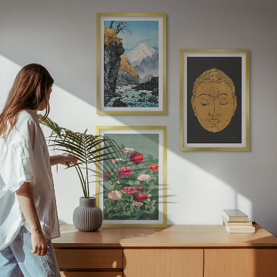 Billedvæg inspiration Japansk natur japandi kultur