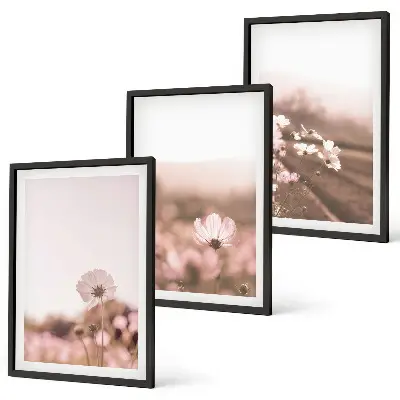 Sengesæt med motiv af vilde blomsterenge i sommerlandskab