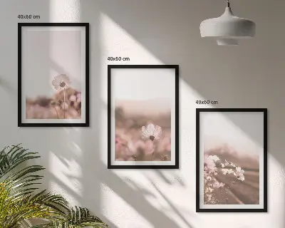 Sengesæt med motiv af vilde blomsterenge i sommerlandskab