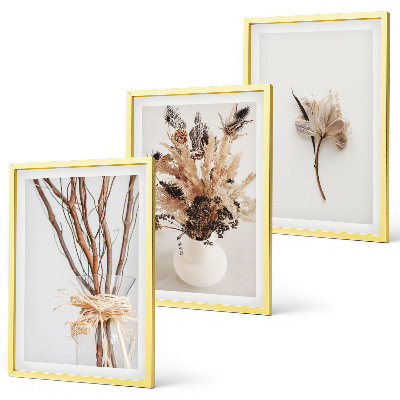 Billedsæt til soveværelset Blomster, grene, minimalistisk