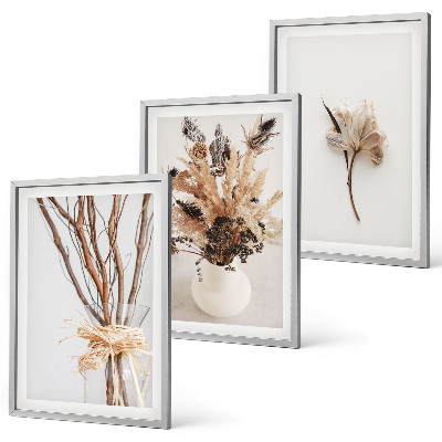 Billedsæt til soveværelset Blomster, grene, minimalistisk