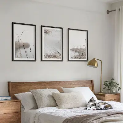Vandplanter om sommeren billedvæg inspiration