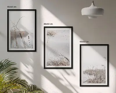 Vandplanter om sommeren billedvæg inspiration