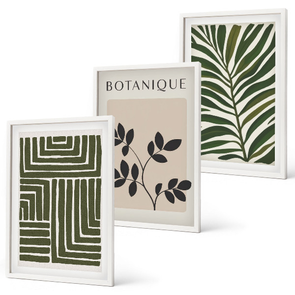 Billedvæg inspiration Botanisk boho minimalisme