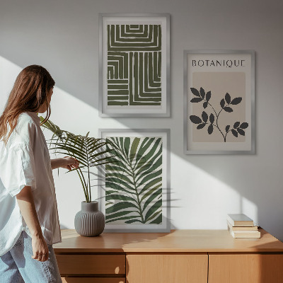 Billedvæg inspiration Botanisk boho minimalisme