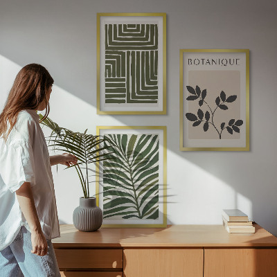 Billedvæg inspiration Botanisk boho minimalisme